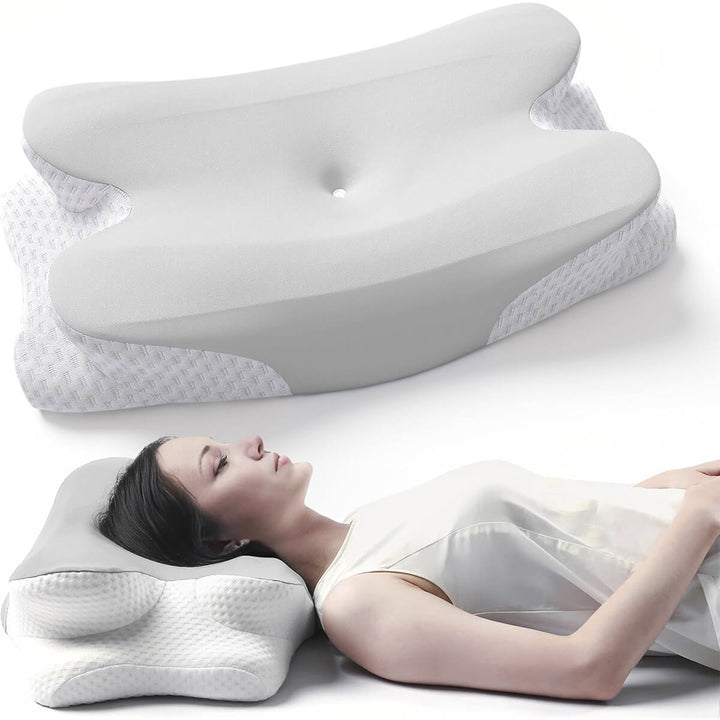 Wave Cervical Pillow - Orthopaedic Contour Shaped Memory Foam
