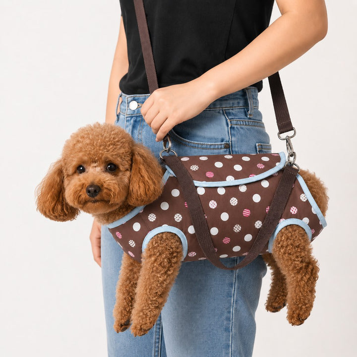 Wearable Pet Carrier Harness for Small Dogs & Cats