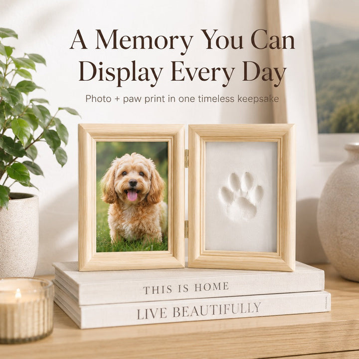 Pet Paw Print Frame Kit for Dogs & Cats
