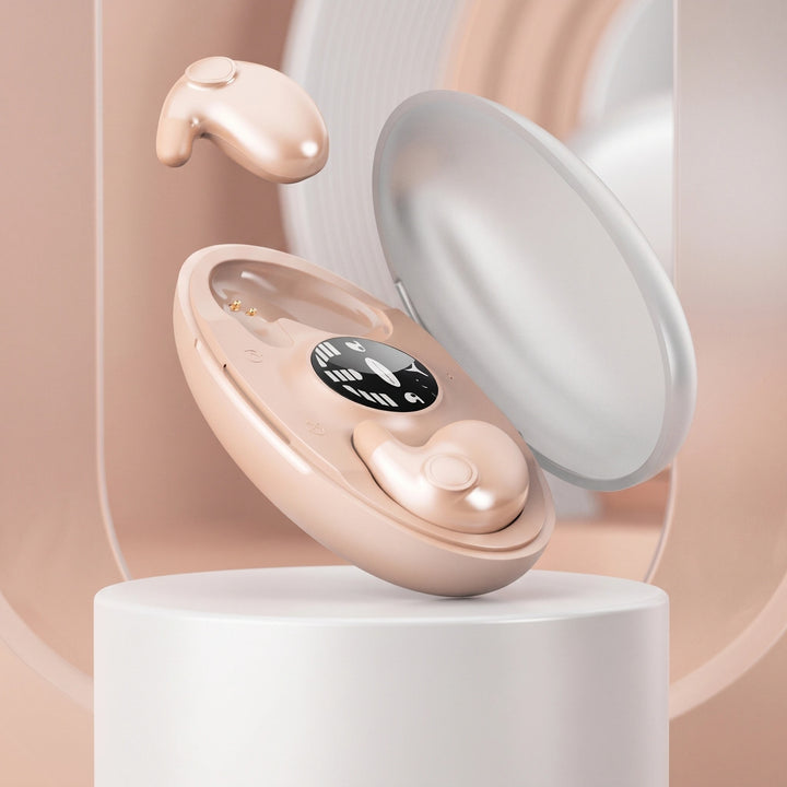 Wireless Sleep Earbuds with Bluetooth 5.3 Noise Isolation and Charging Case