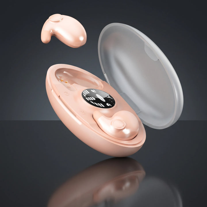 Wireless Sleep Earbuds with Bluetooth 5.3 Noise Isolation and Charging Case
