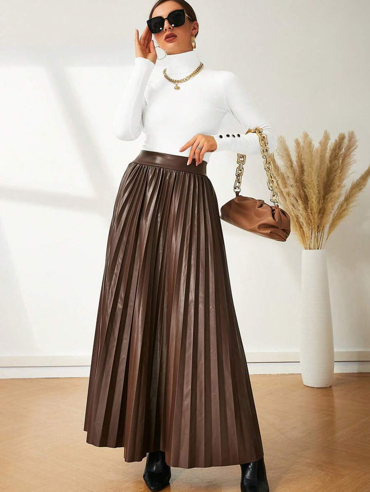 Women's Buttoned Cuff Turtleneck Jumper