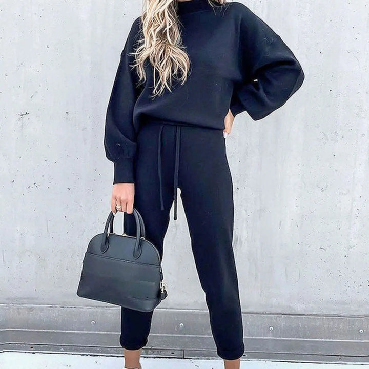 Women's Cosy Two-Piece Tracksuit Outfit Relaxed Jogger Set