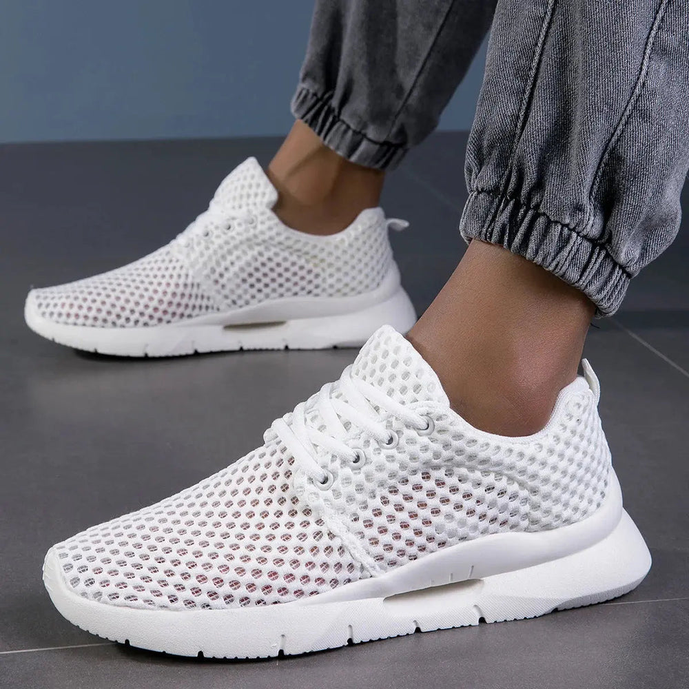 Women's Mesh Arch Support Walking Sneakers