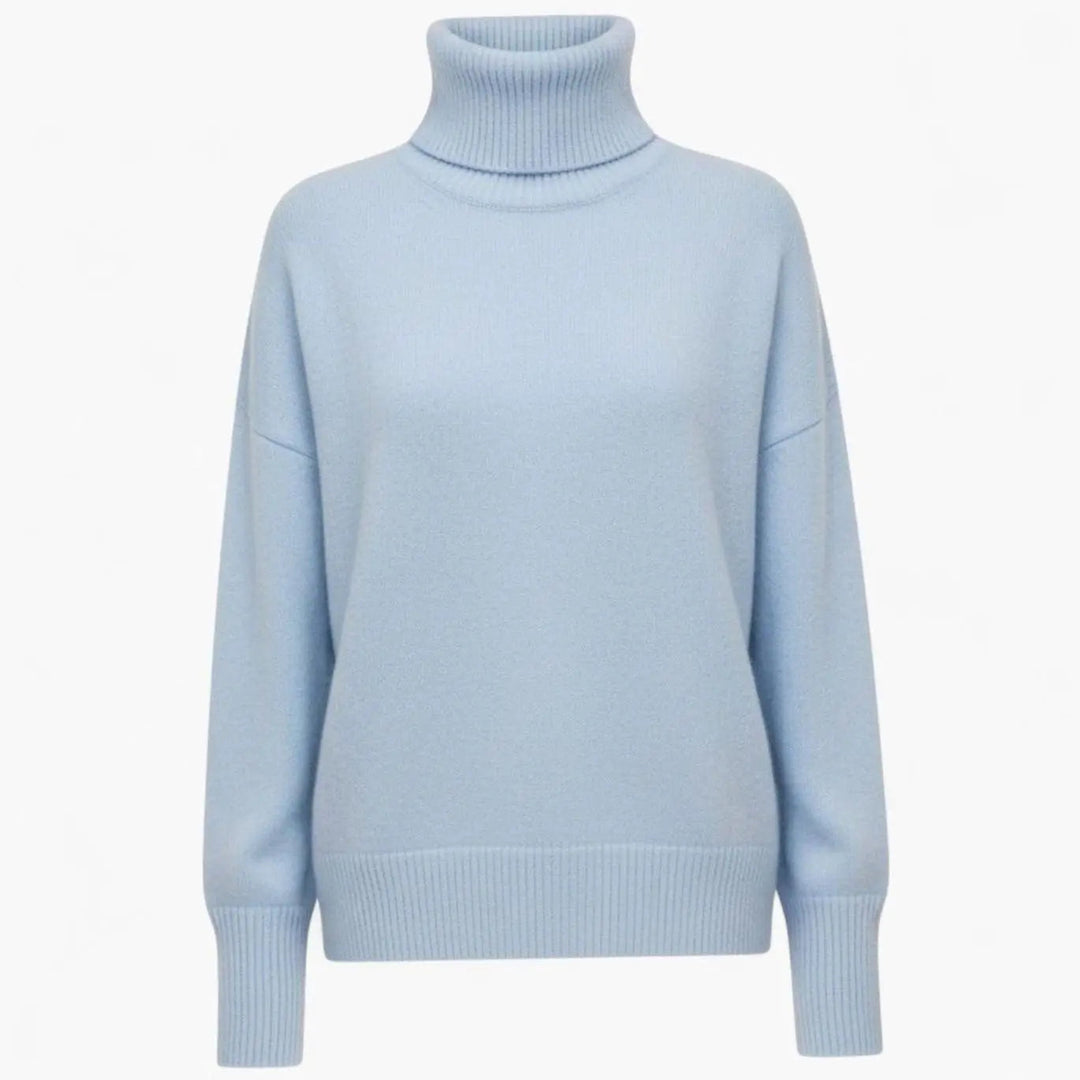 Women's Oversized Chunky Turtleneck Knit Sweater