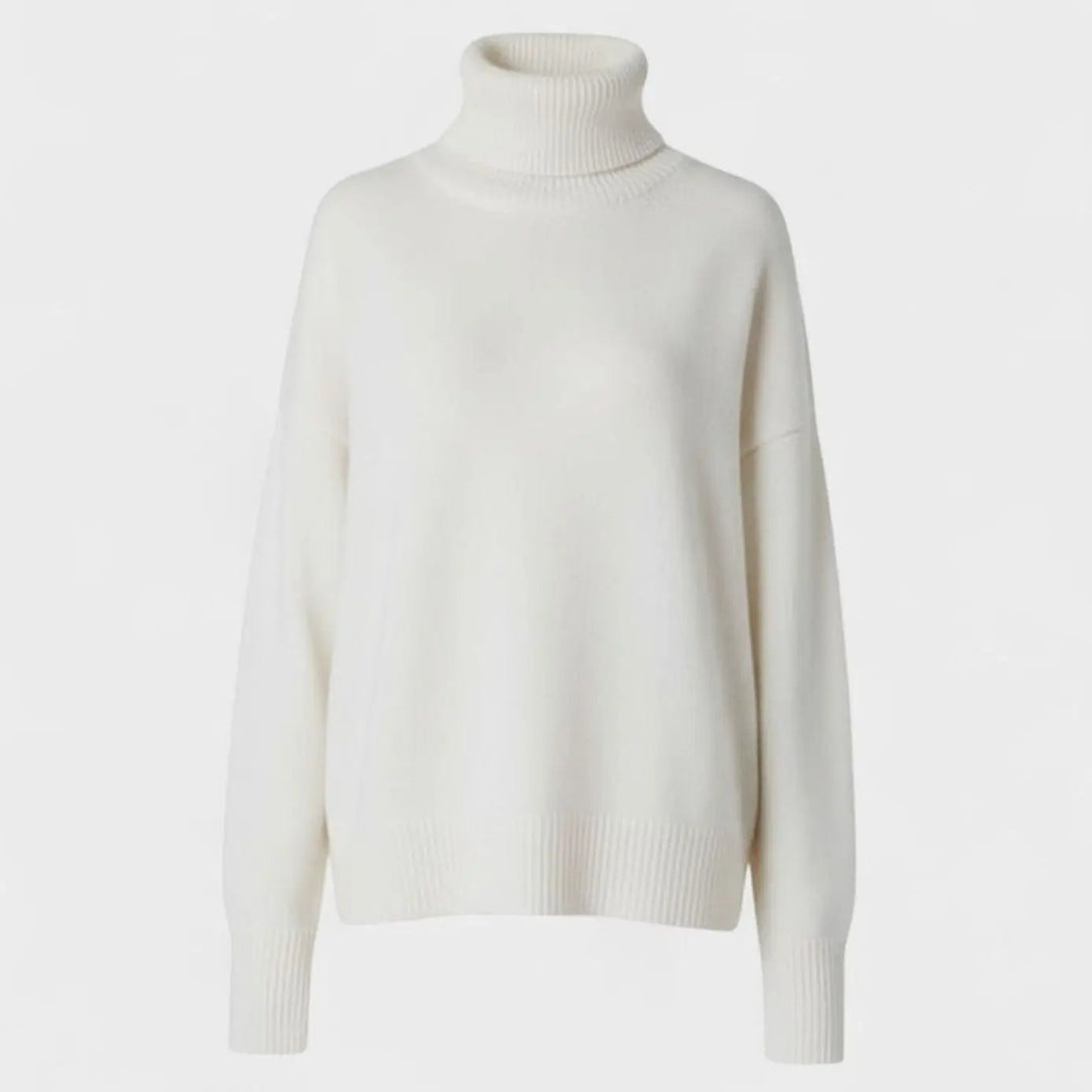 Women's Oversized Chunky Turtleneck Knit Sweater