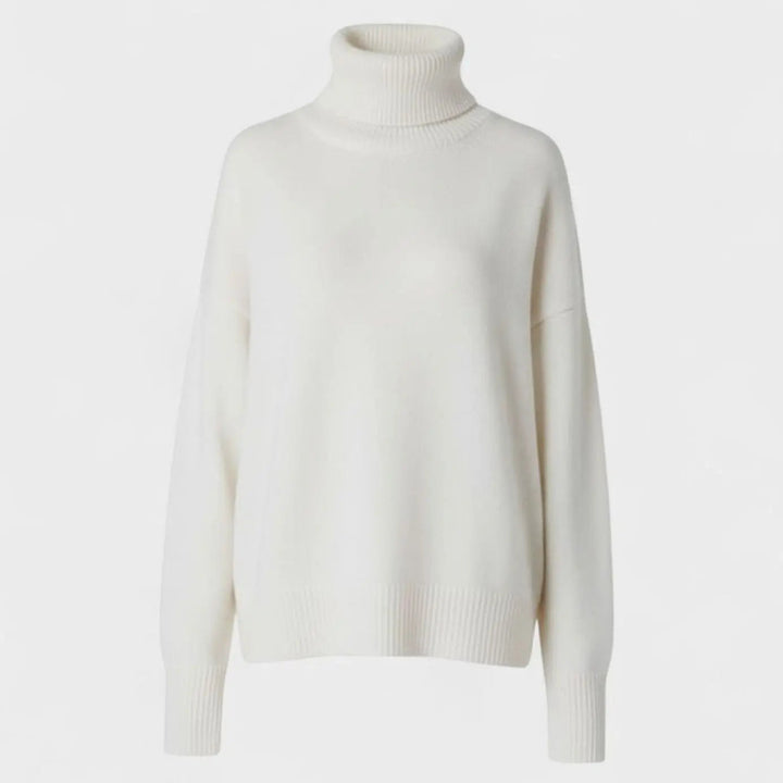 Women's Oversized Chunky Turtleneck Knit Sweater