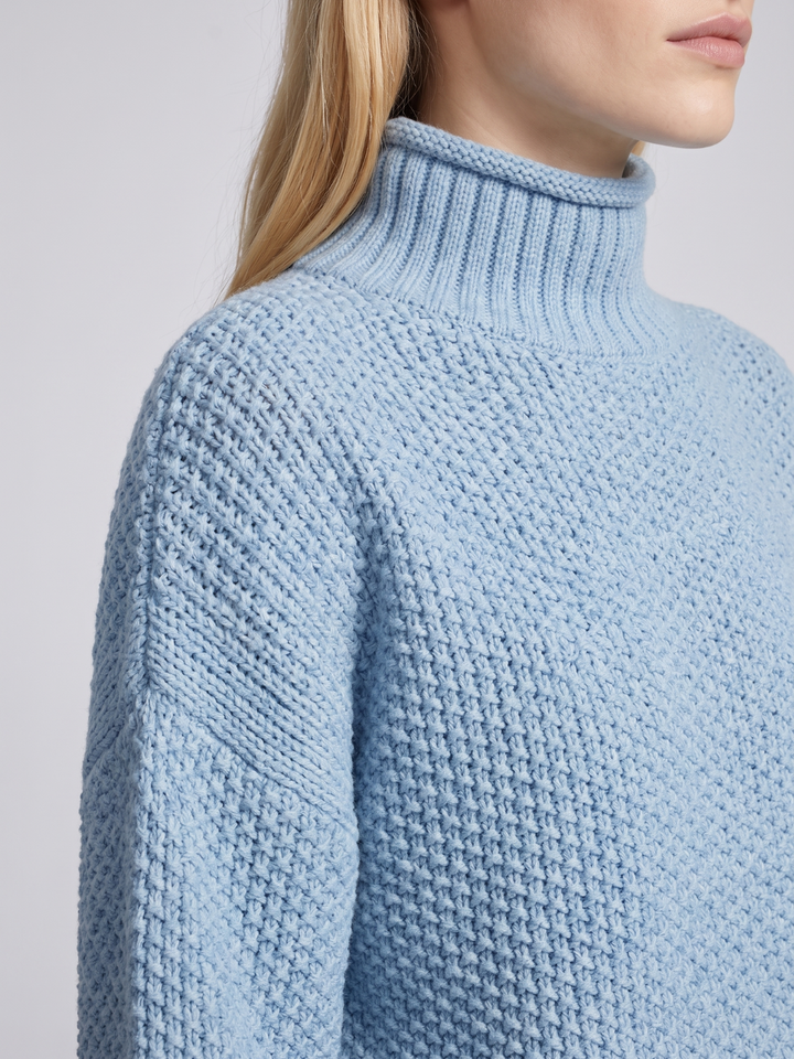 Women's Oversized Chunky Turtleneck Sweater
