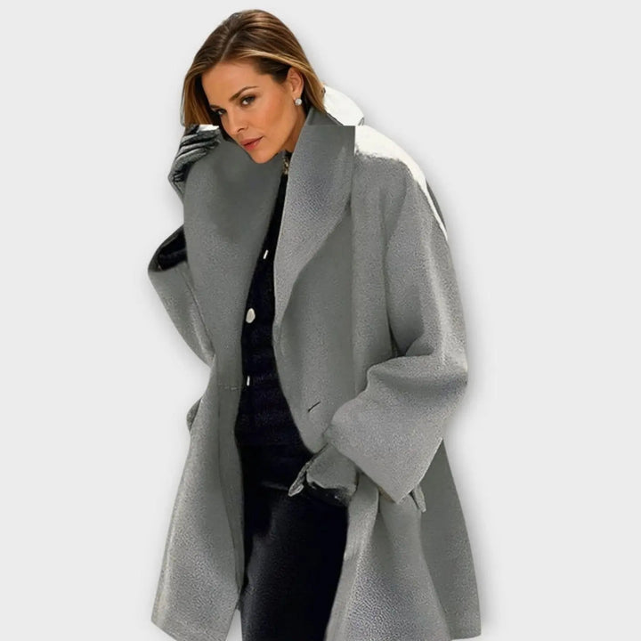 Women's Oversized Wide-Collar Winter Coat