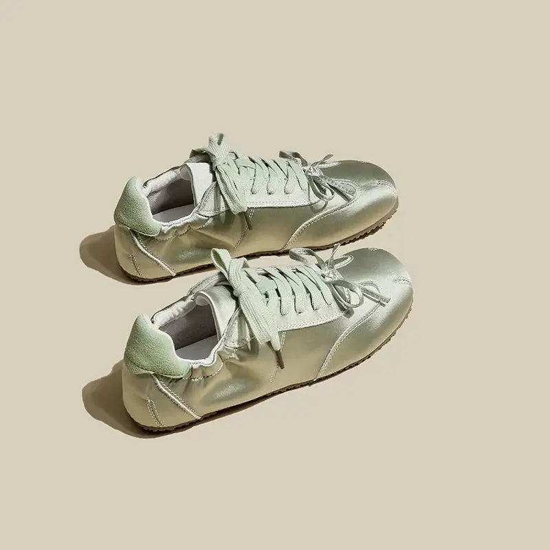Women's Satin Finish Everyday Trainers