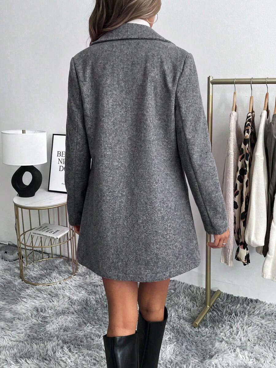 Women's Single Button Pocket Blazer