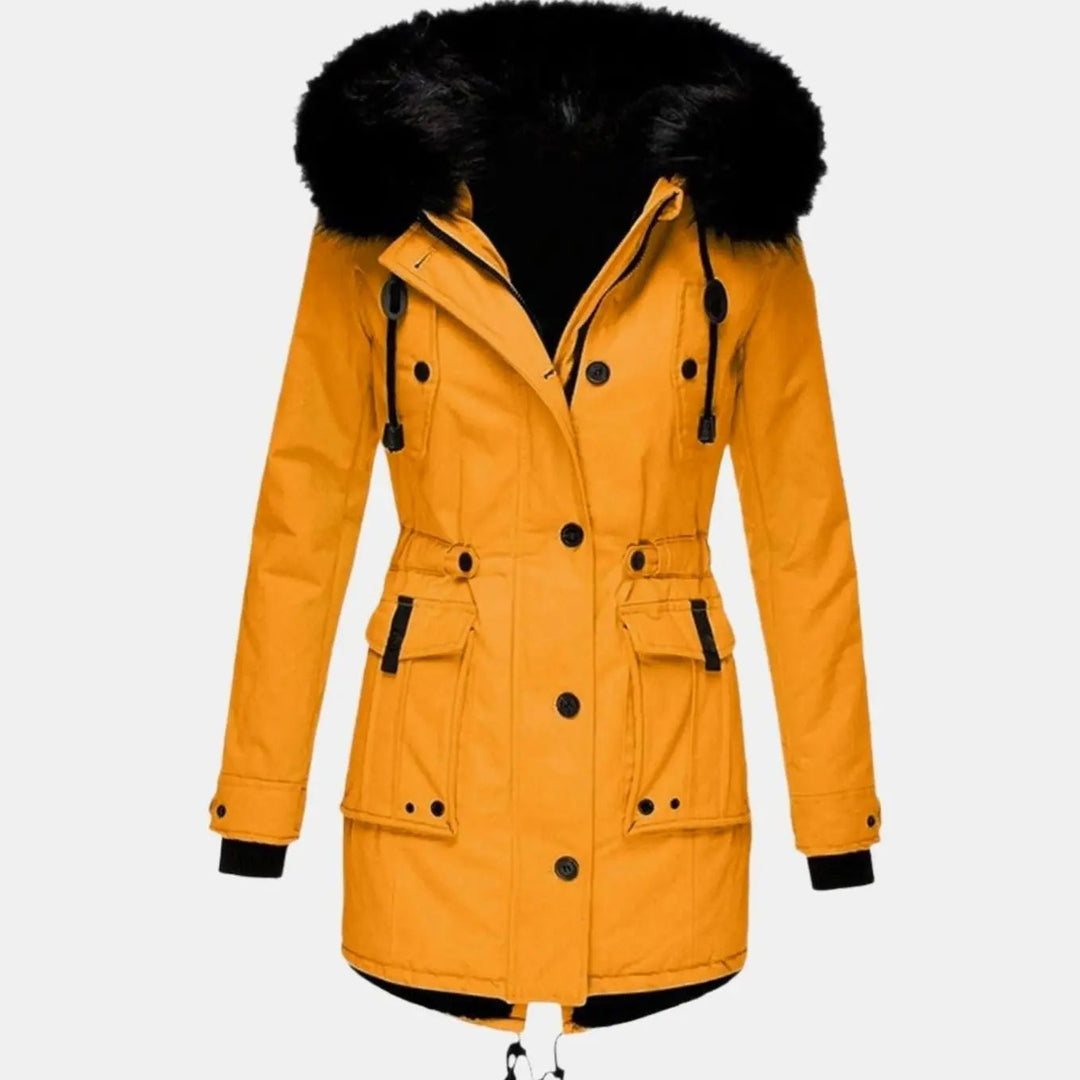 Women's Thick Faux Fur Hooded Insulated Parka Coat