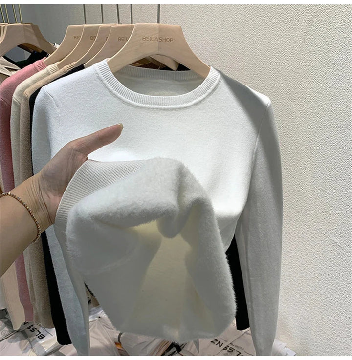 Women's Lined Fleece-Lined Jumper, image 2