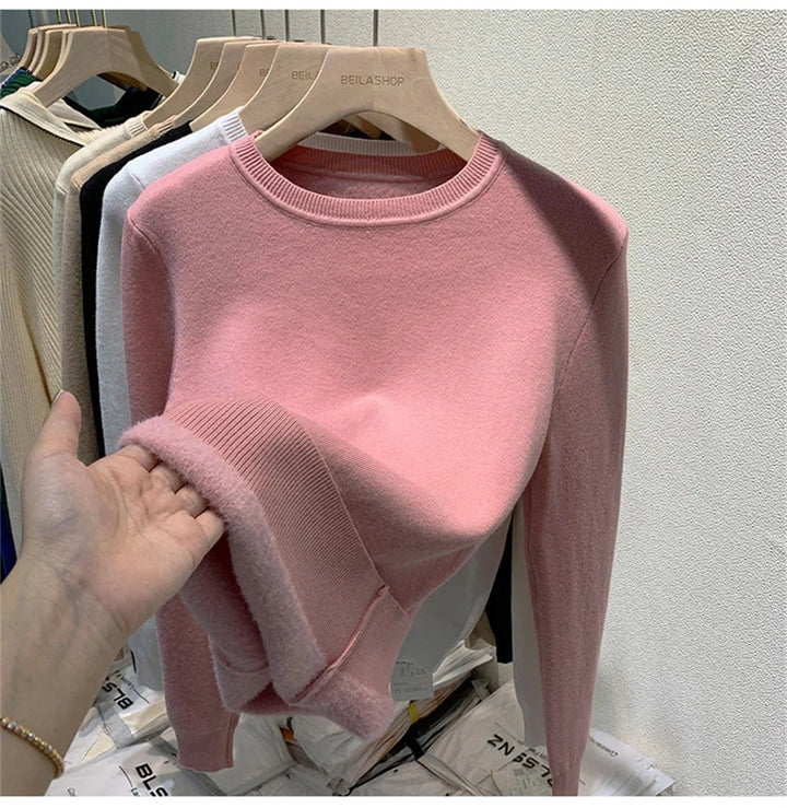Women's Lined Fleece-Lined Jumper, image 3