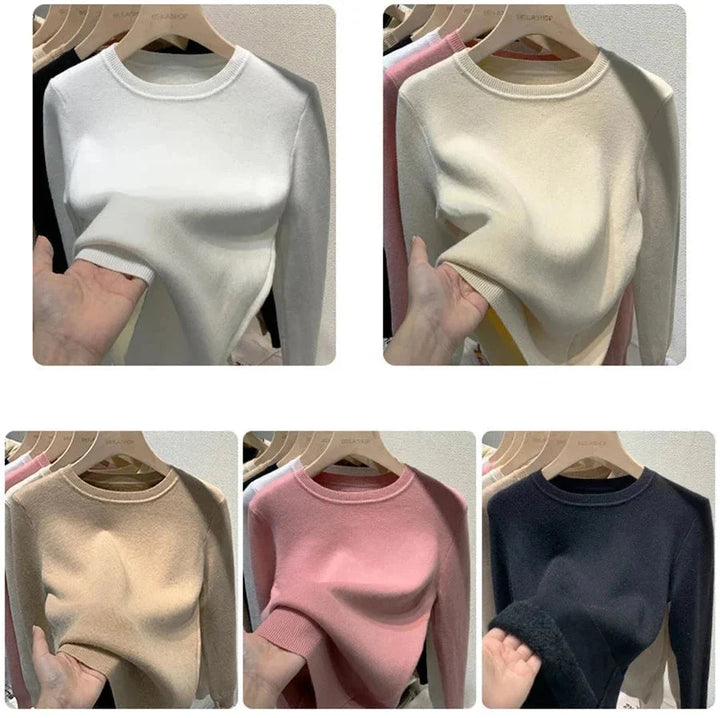 Women's Lined Fleece-Lined Jumper, image 12