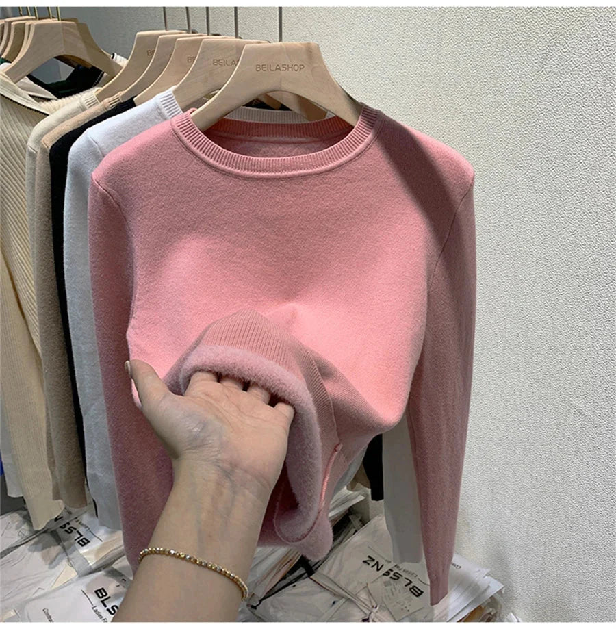 Women's Lined Fleece-Lined Jumper, image 15